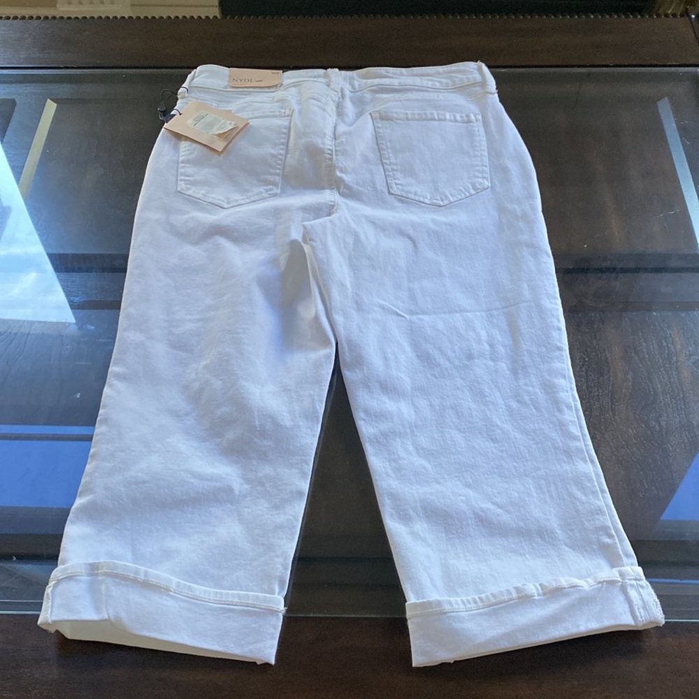 NYDJ Marilyn Straight Crop Cuff Jeans - Picture 8 of 14